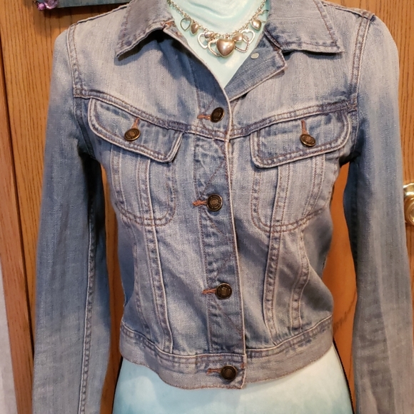Forever 21 Jean Jacket Size Small - Picture 2 of 6